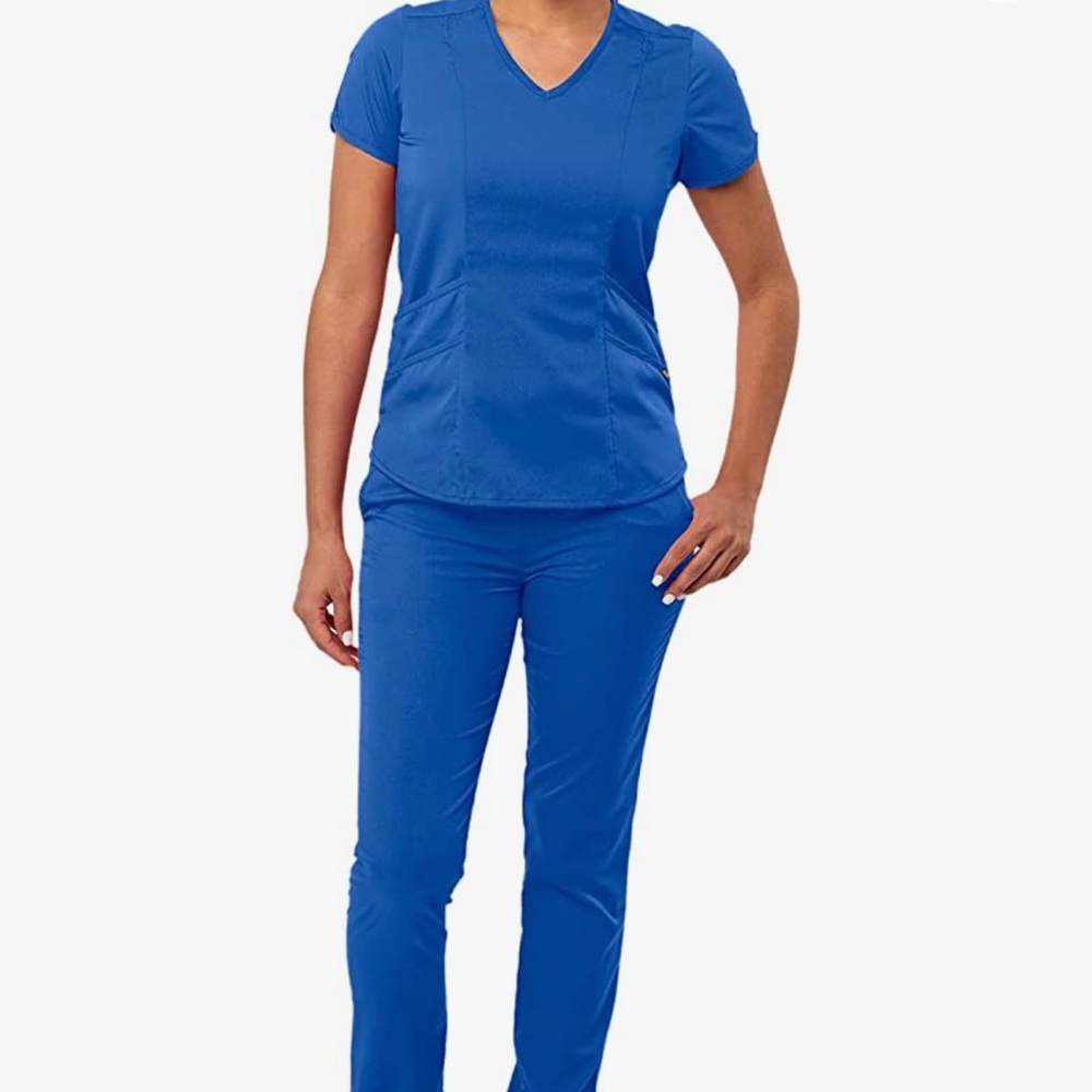 Size Large Adar Pro Royal Blue scrub set